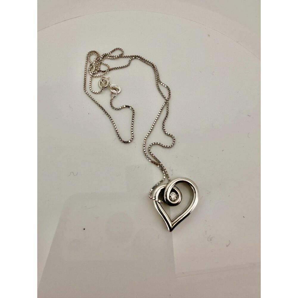 Kirsten Severin - Sterling Silver Heart and CZ